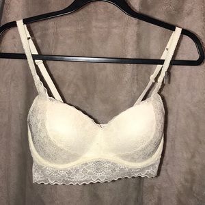 PINK VICTORIA SECRET lace bralette